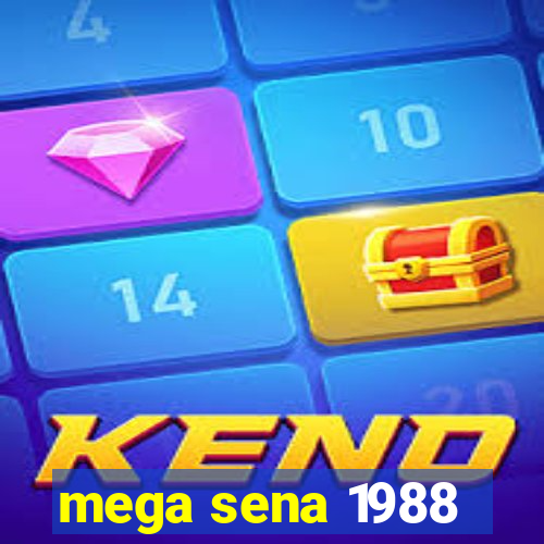 mega sena 1988